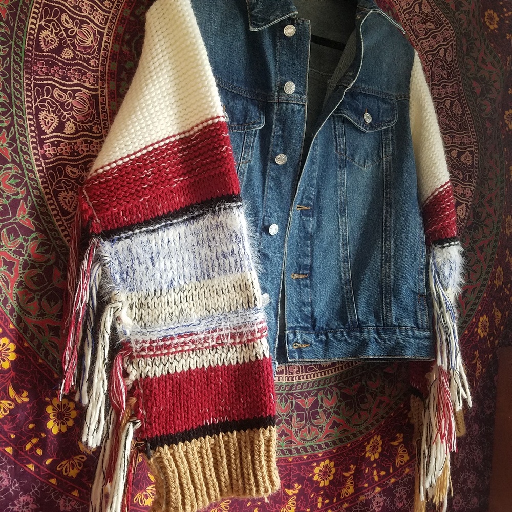 Akira Oversized Denim Jacket